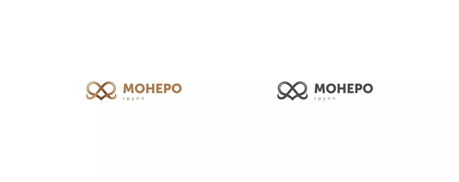 Создание логотипа компании «Монеро групп» в Островном