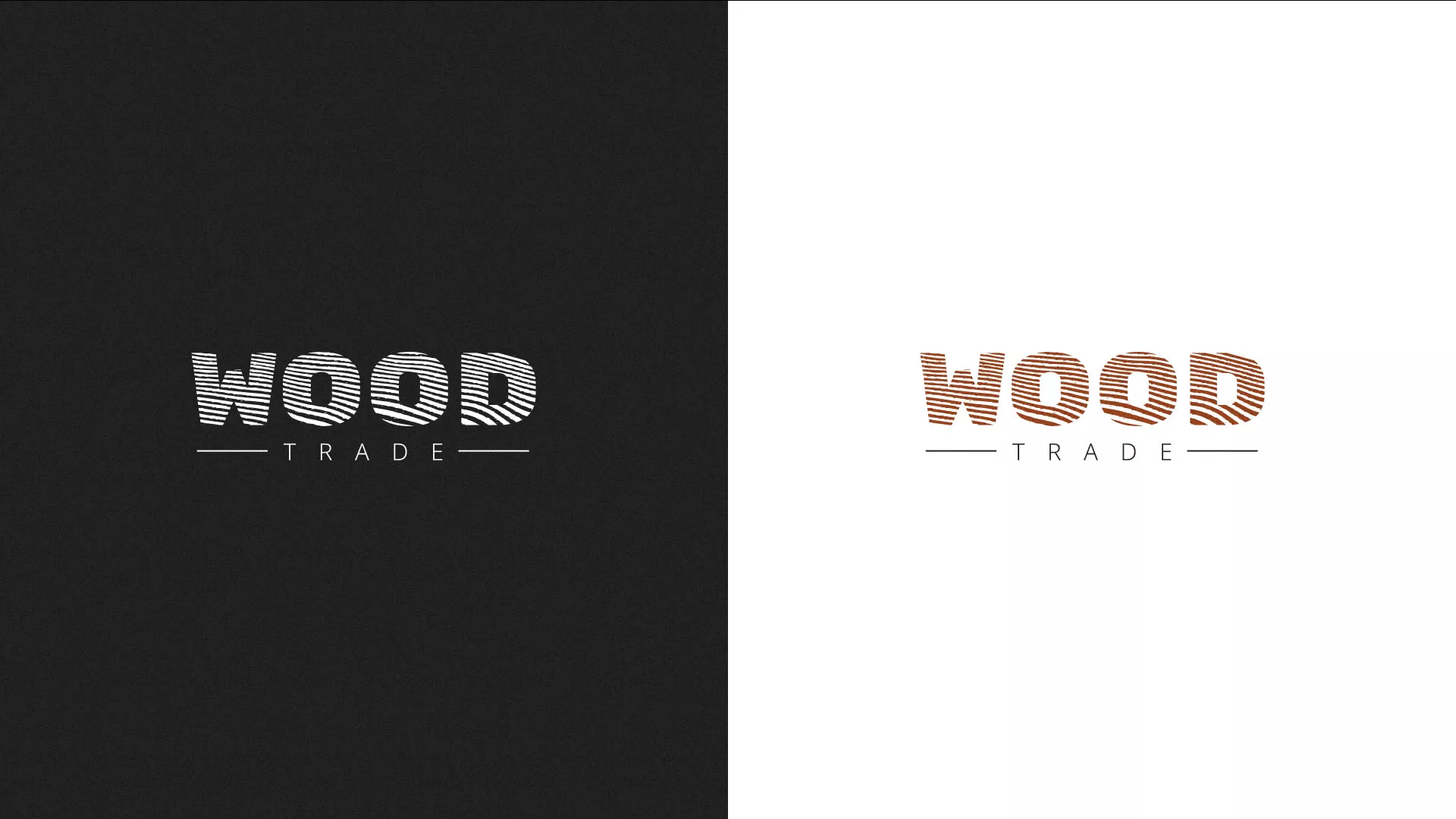 Разработка логотипа для компании «Wood Trade» в Островном