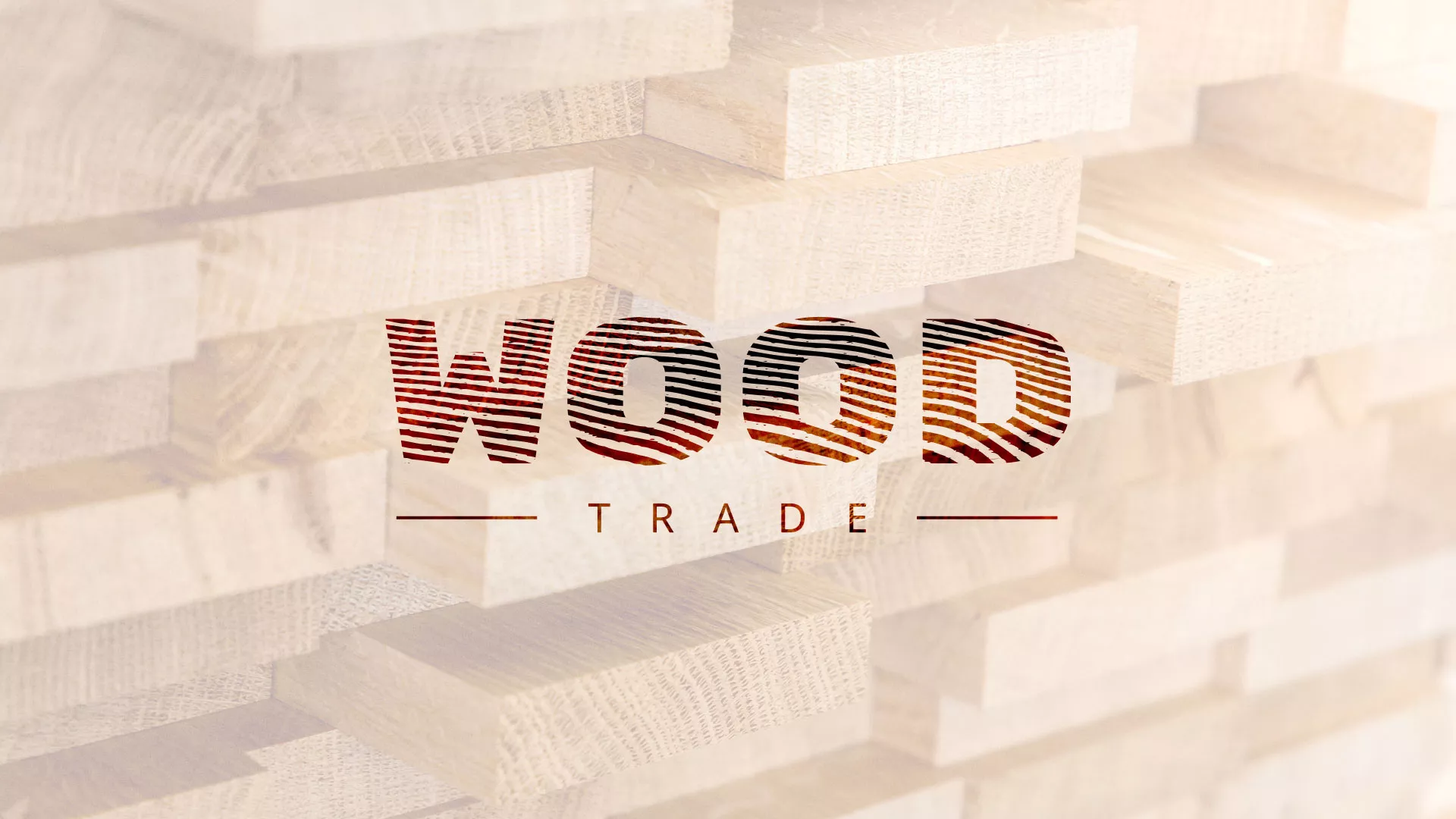 Разработка логотипа для компании «Wood Trade» в Островном