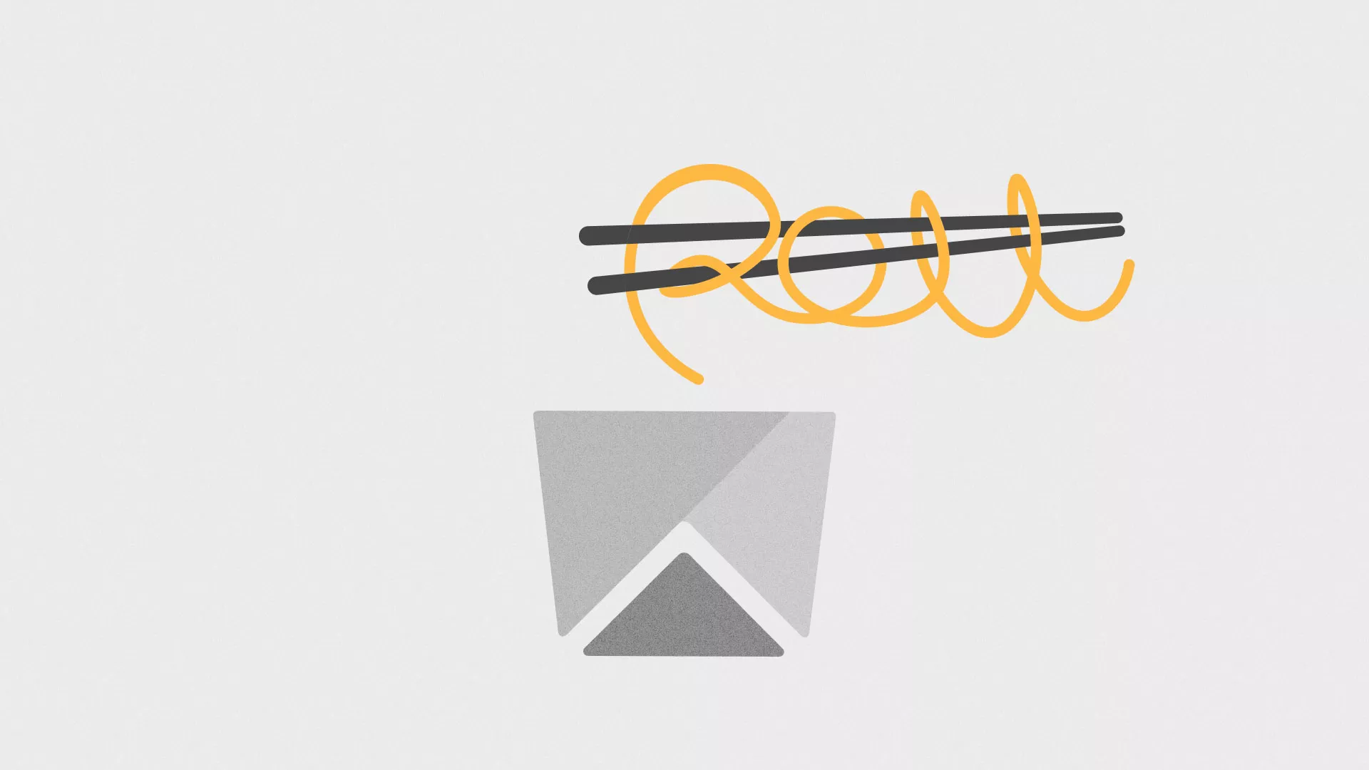 Оформление меню суши-бара «Roll Wok Club» в Островном