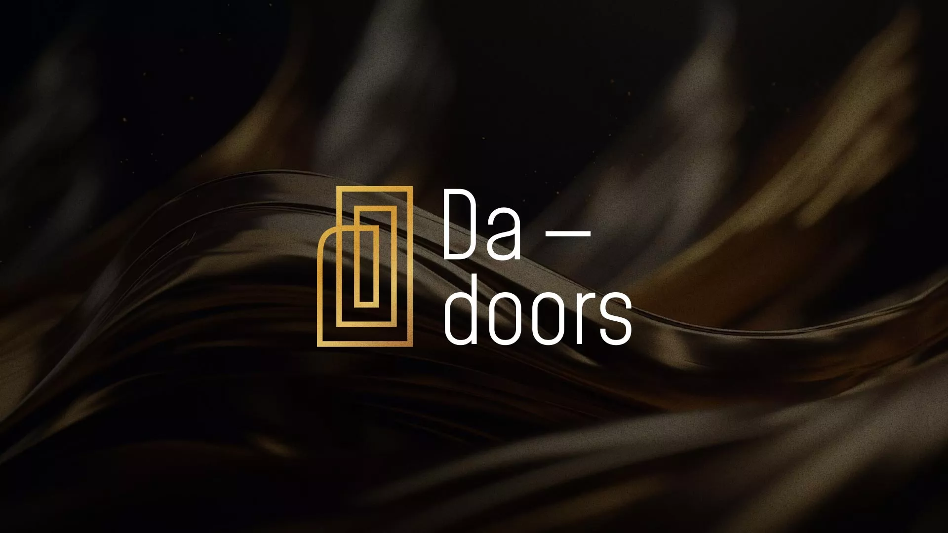 Разработка логотипа для компании «DA-DOORS» в Островном